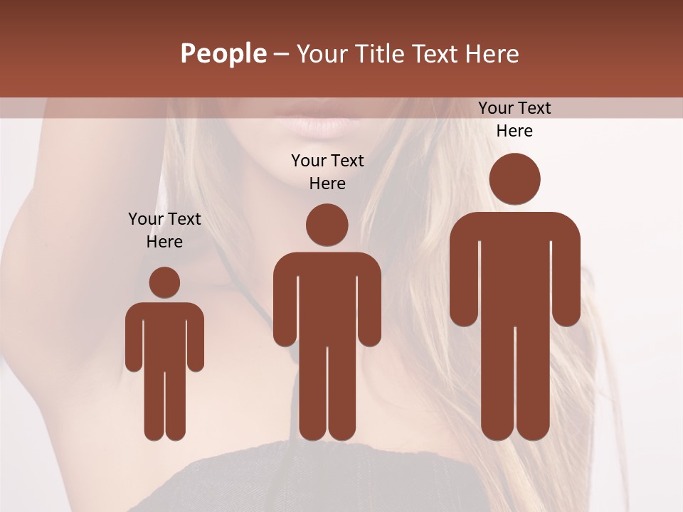 Western Blond Lifestyle PowerPoint Template