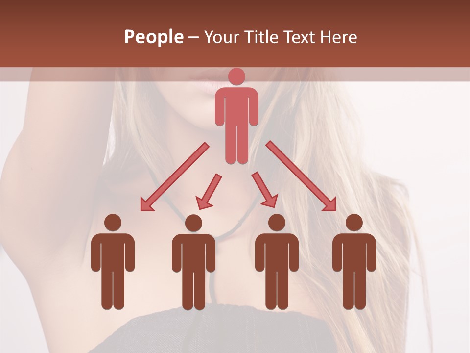 Western Blond Lifestyle PowerPoint Template