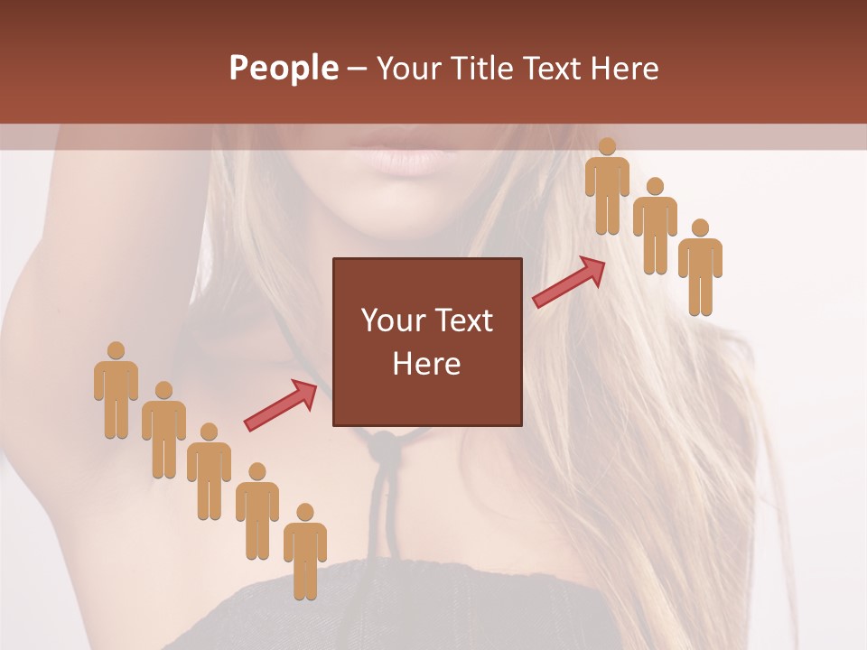 Western Blond Lifestyle PowerPoint Template