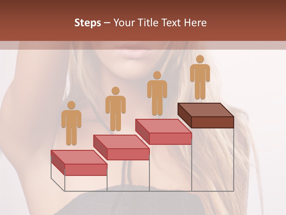 Western Blond Lifestyle PowerPoint Template