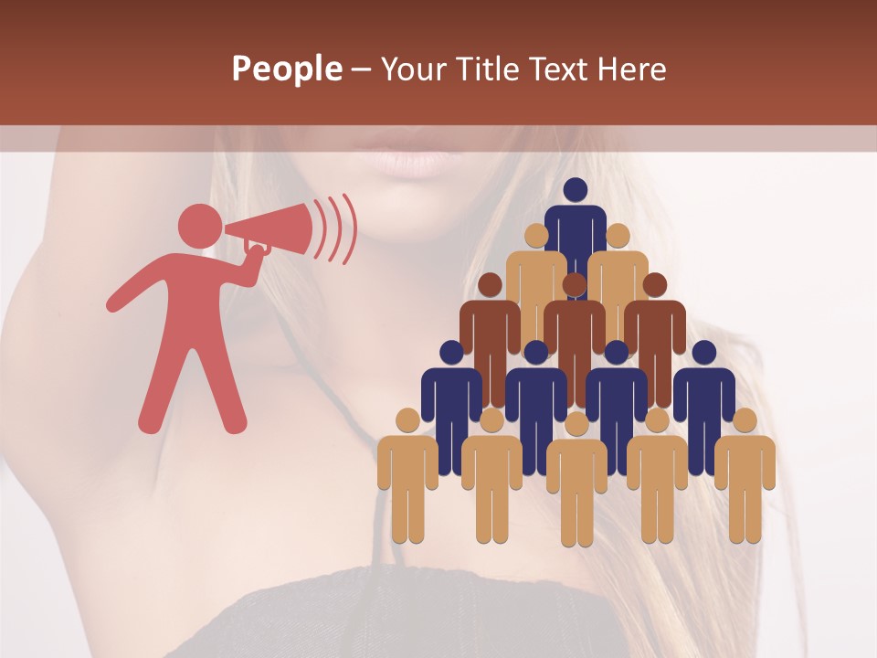 Western Blond Lifestyle PowerPoint Template