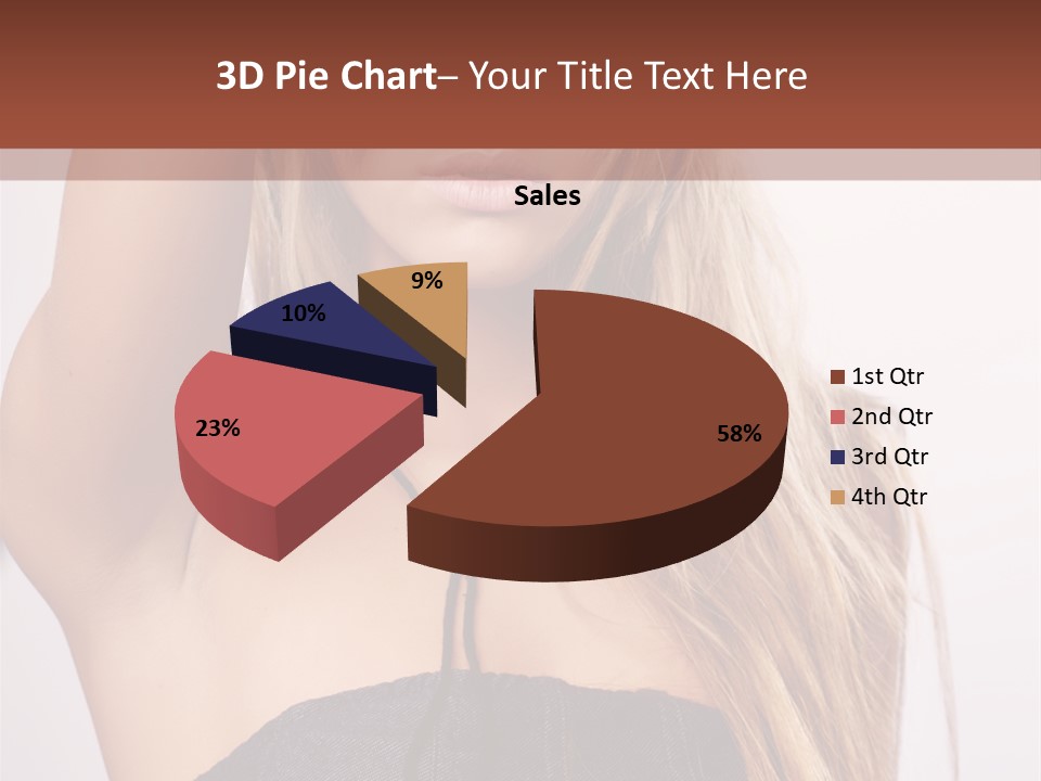 Western Blond Lifestyle PowerPoint Template