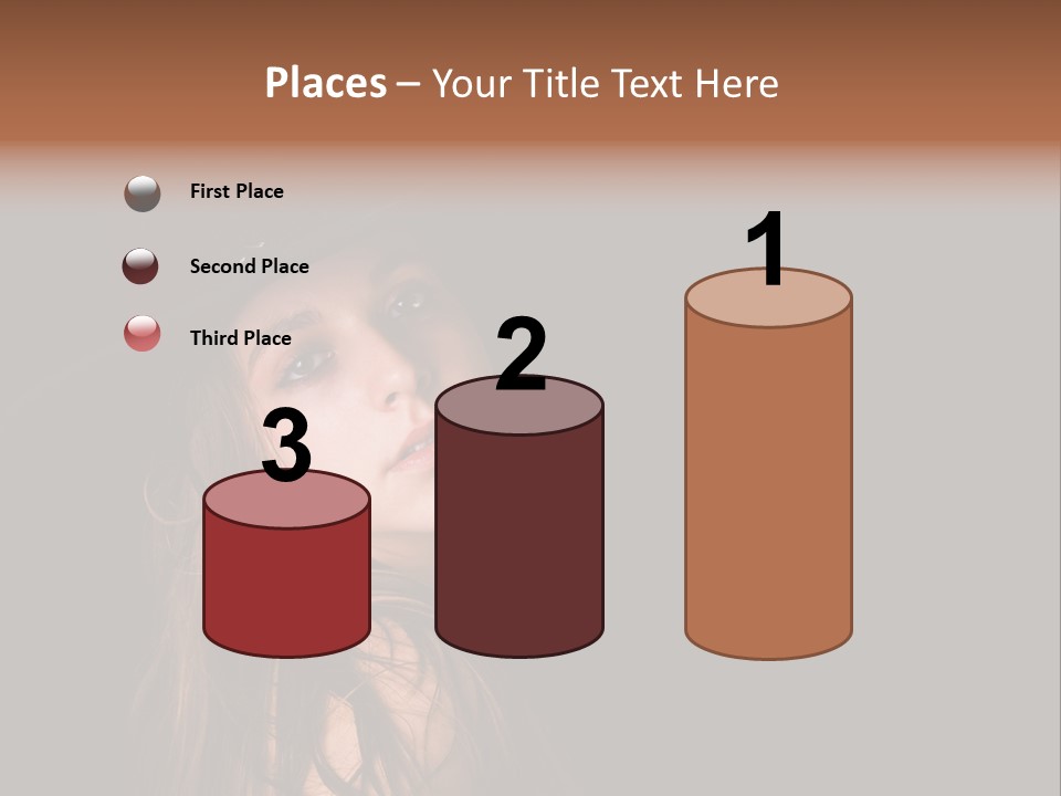 Posing Cowboy Fashion PowerPoint Template