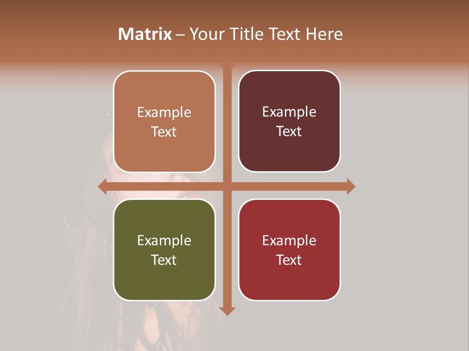 Posing Cowboy Fashion PowerPoint Template