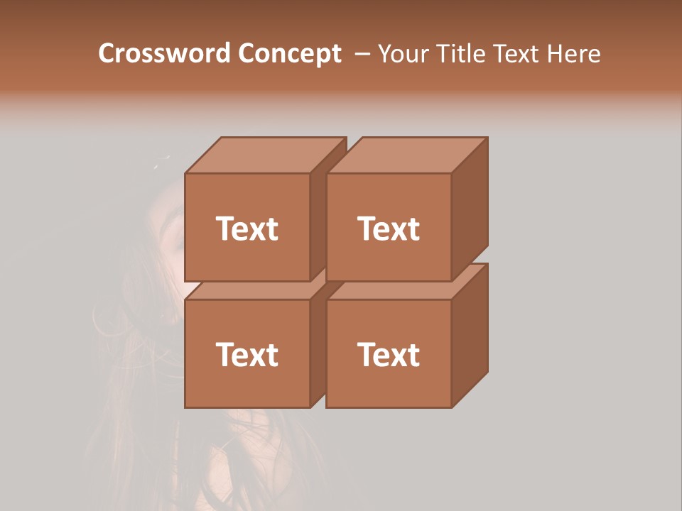 Posing Cowboy Fashion PowerPoint Template
