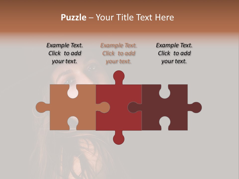 Posing Cowboy Fashion PowerPoint Template