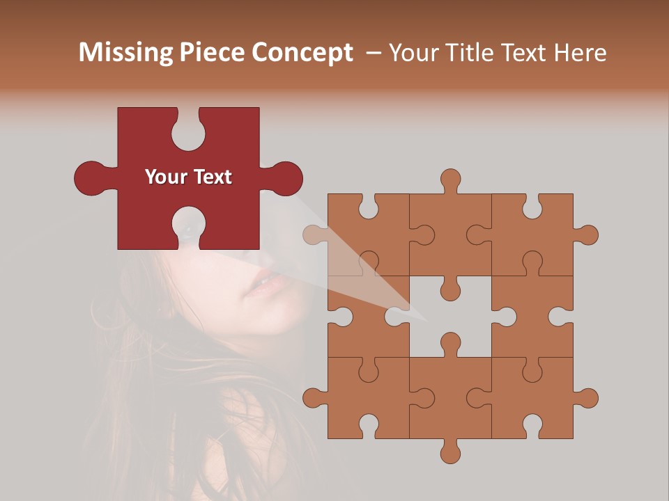 Posing Cowboy Fashion PowerPoint Template