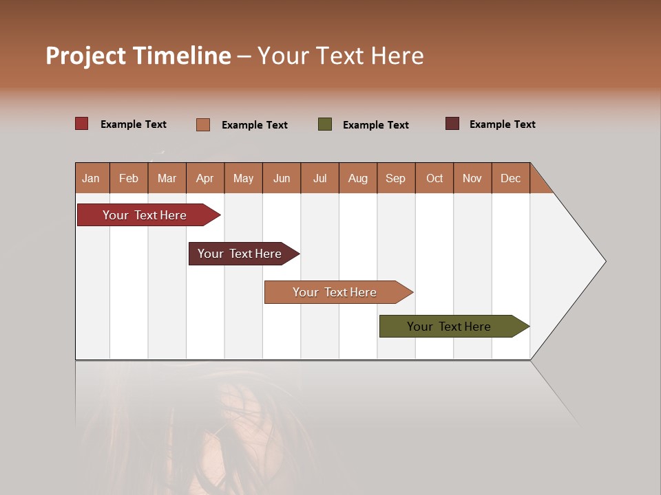 Posing Cowboy Fashion PowerPoint Template