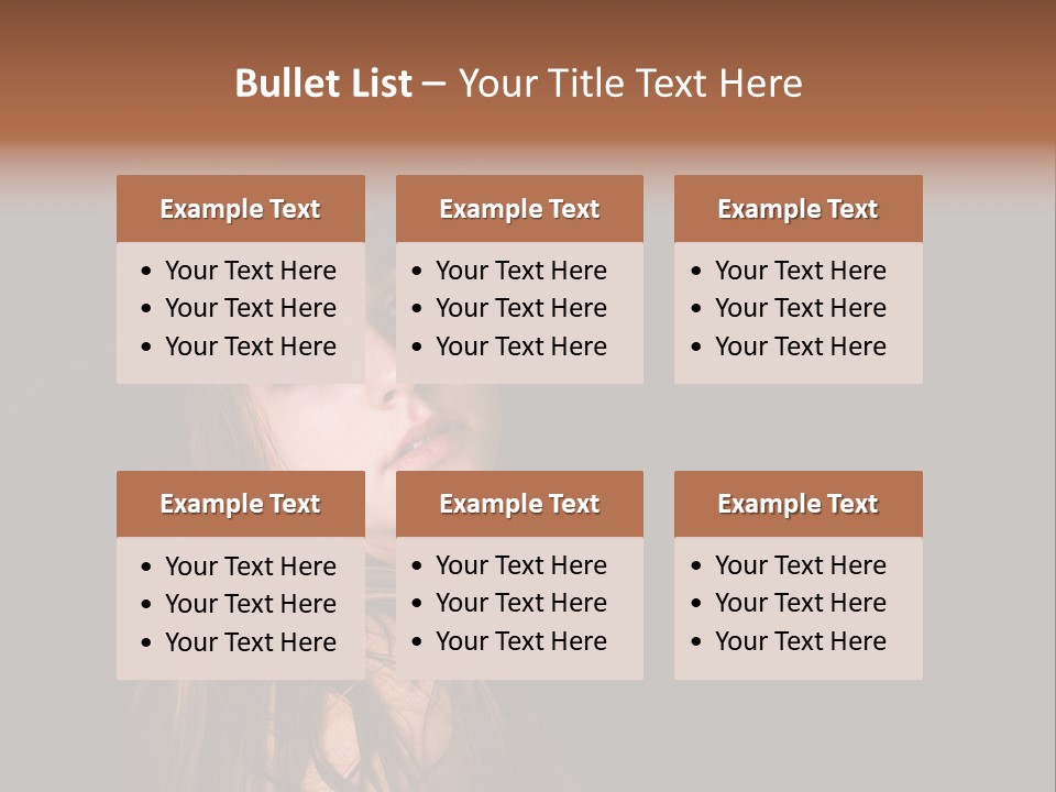 Posing Cowboy Fashion PowerPoint Template