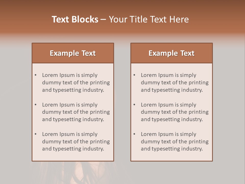 Posing Cowboy Fashion PowerPoint Template