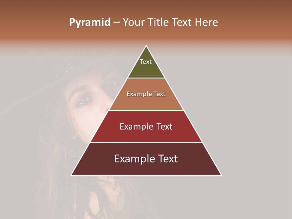 Posing Cowboy Fashion PowerPoint Template