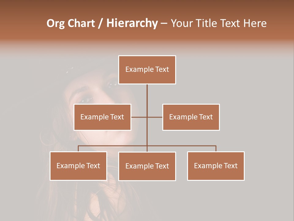 Posing Cowboy Fashion PowerPoint Template