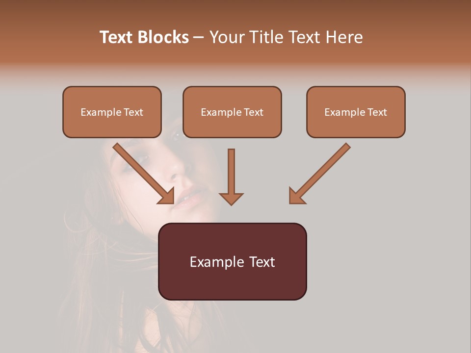 Posing Cowboy Fashion PowerPoint Template