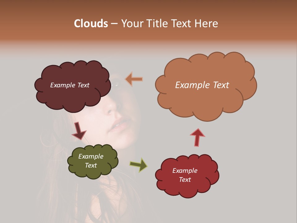 Posing Cowboy Fashion PowerPoint Template