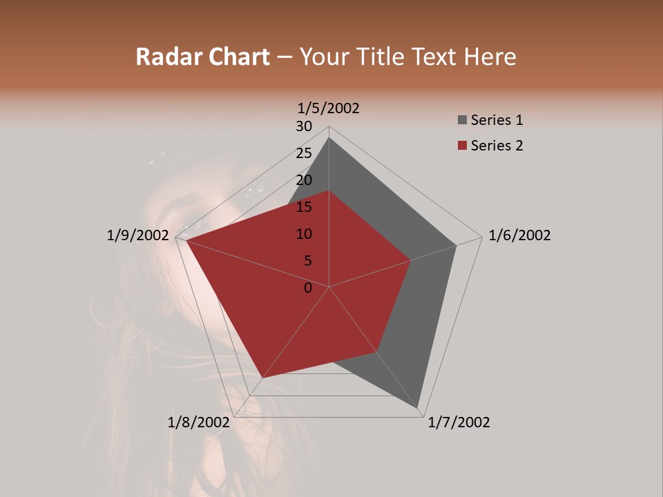 Posing Cowboy Fashion PowerPoint Template