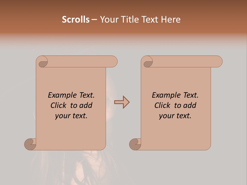 Posing Cowboy Fashion PowerPoint Template