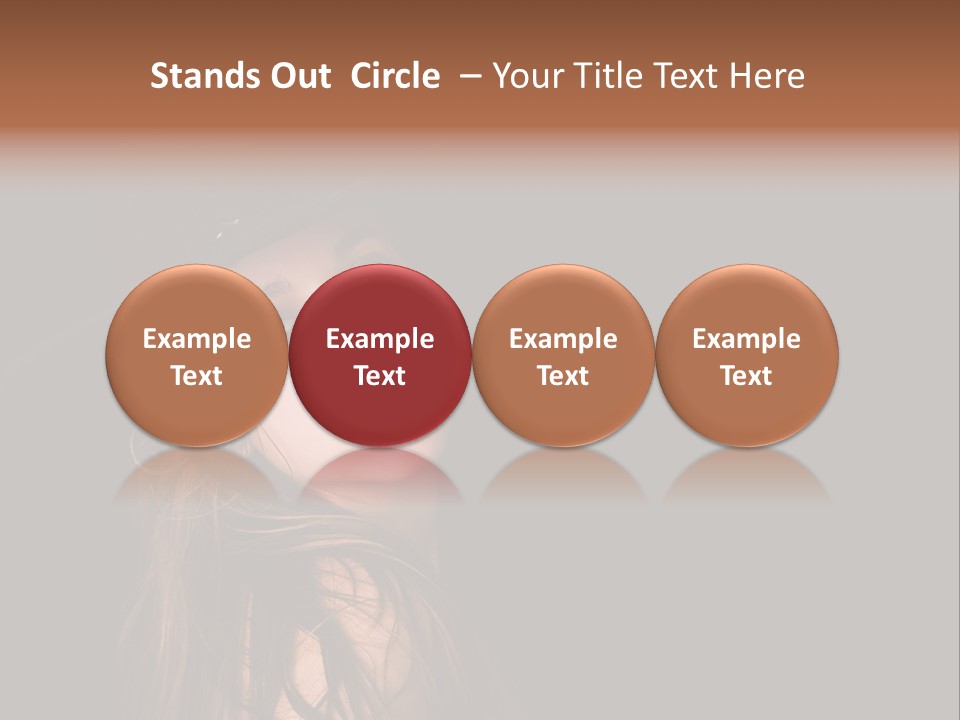 Posing Cowboy Fashion PowerPoint Template