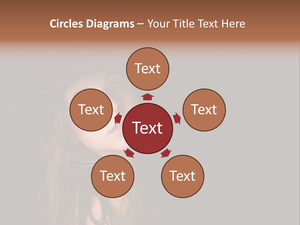 Posing Cowboy Fashion PowerPoint Template