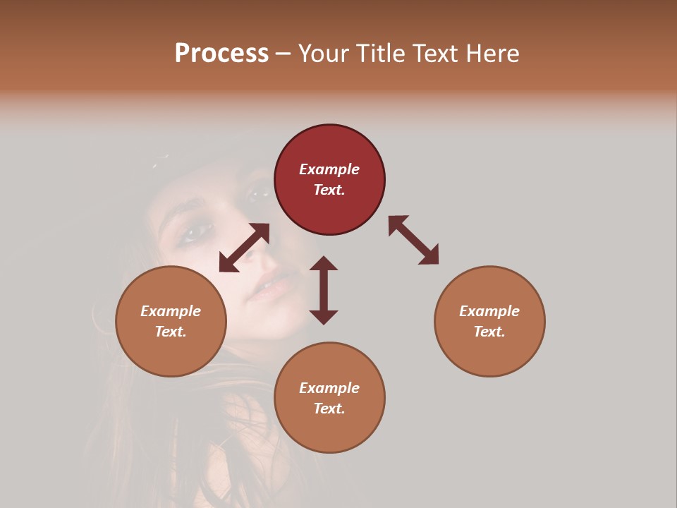 Posing Cowboy Fashion PowerPoint Template