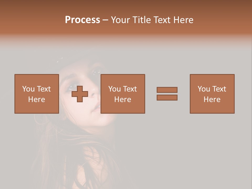Posing Cowboy Fashion PowerPoint Template