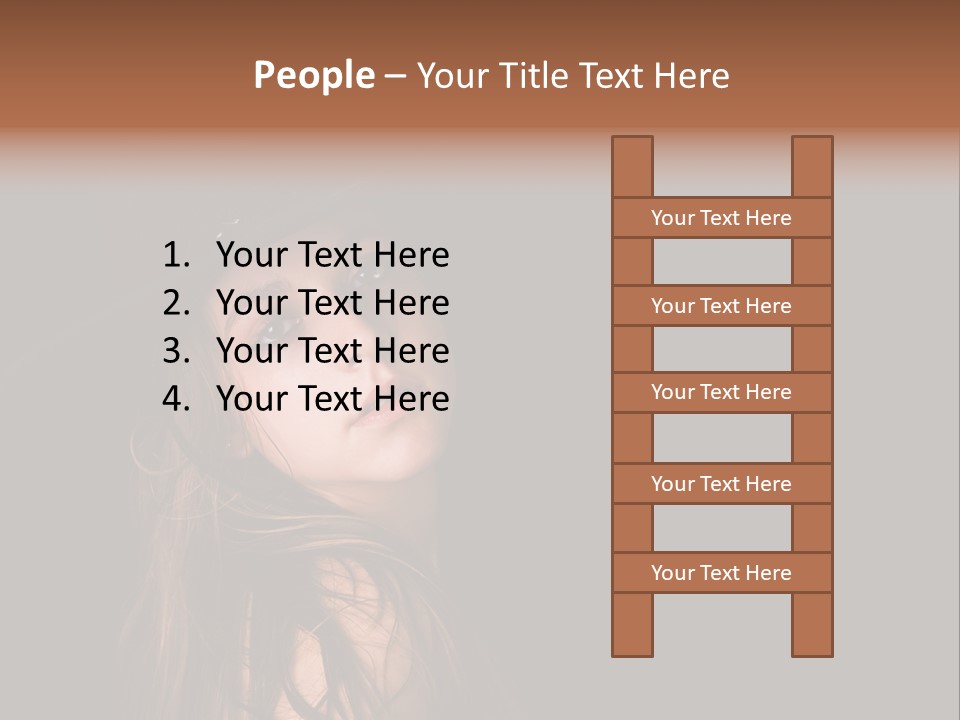 Posing Cowboy Fashion PowerPoint Template