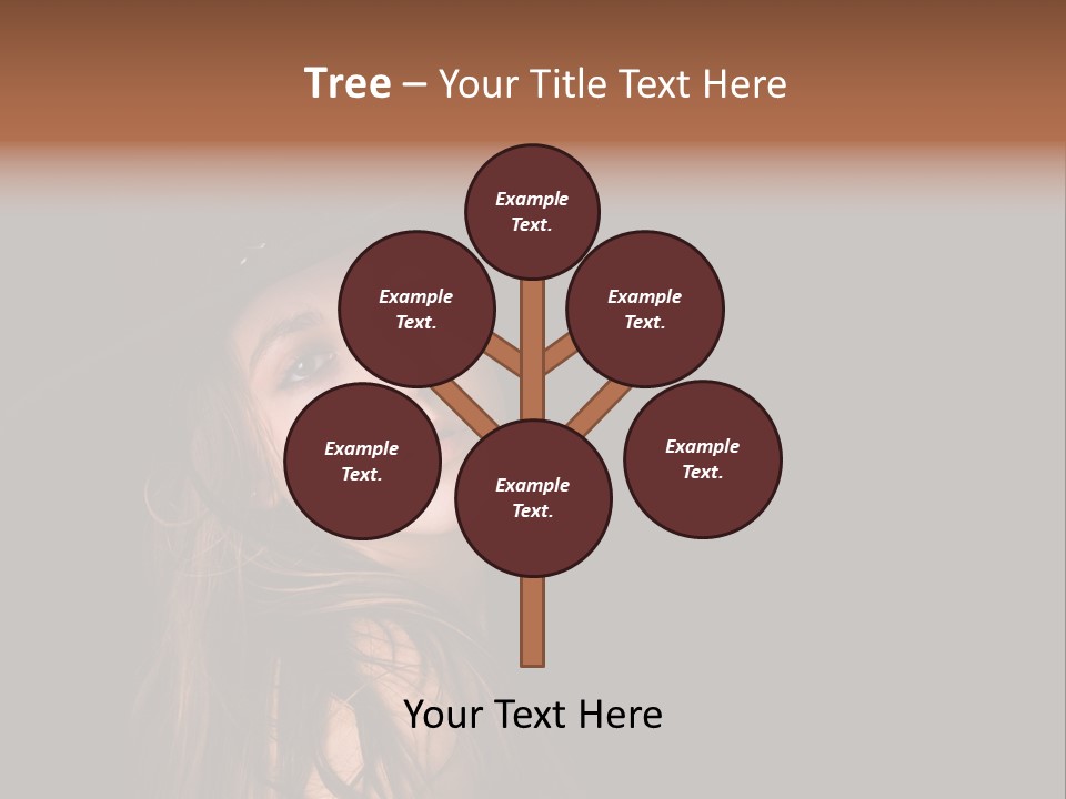 Posing Cowboy Fashion PowerPoint Template