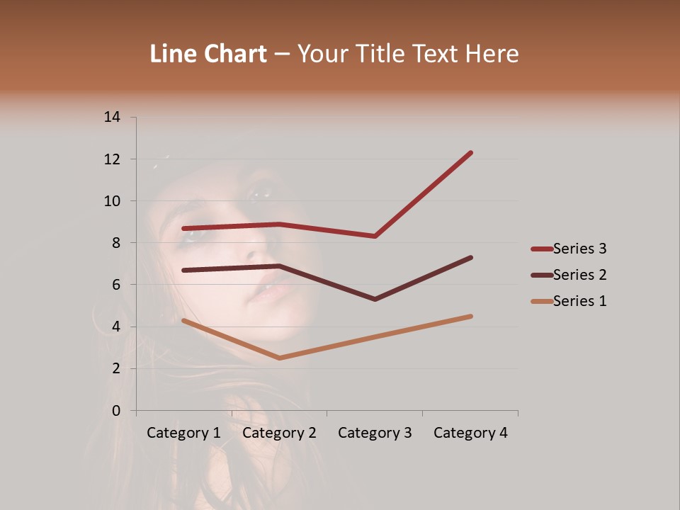 Posing Cowboy Fashion PowerPoint Template
