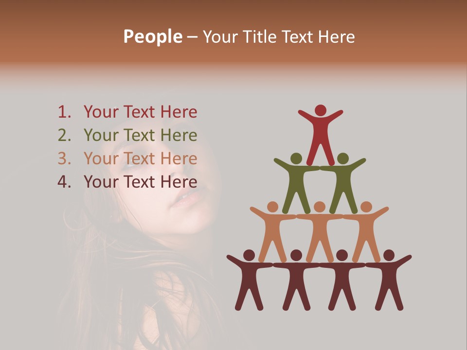 Posing Cowboy Fashion PowerPoint Template