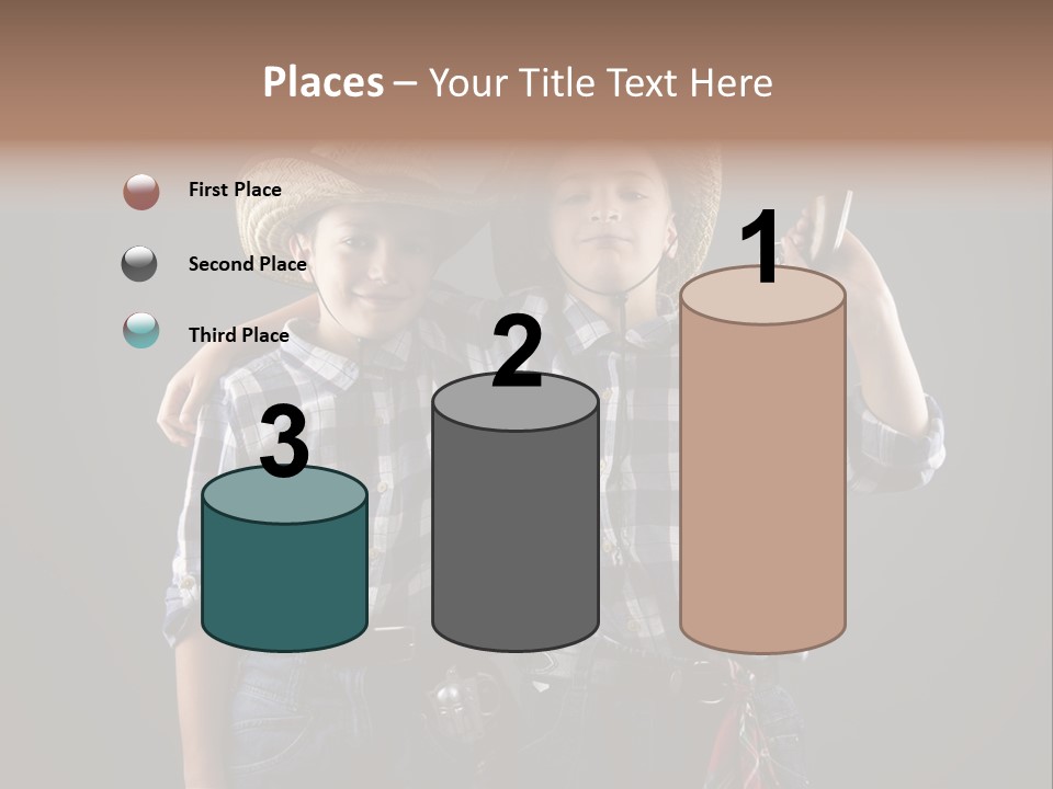 Gun Friendship Style PowerPoint Template