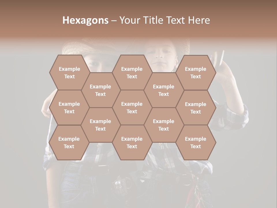 Gun Friendship Style PowerPoint Template