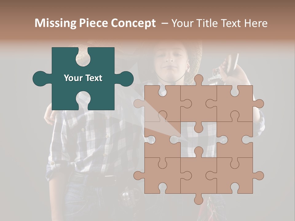 Gun Friendship Style PowerPoint Template