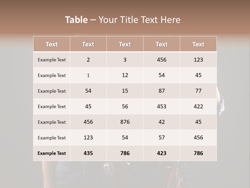 Gun Friendship Style PowerPoint Template