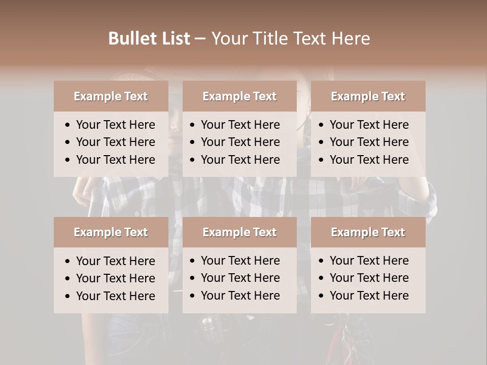 Gun Friendship Style PowerPoint Template