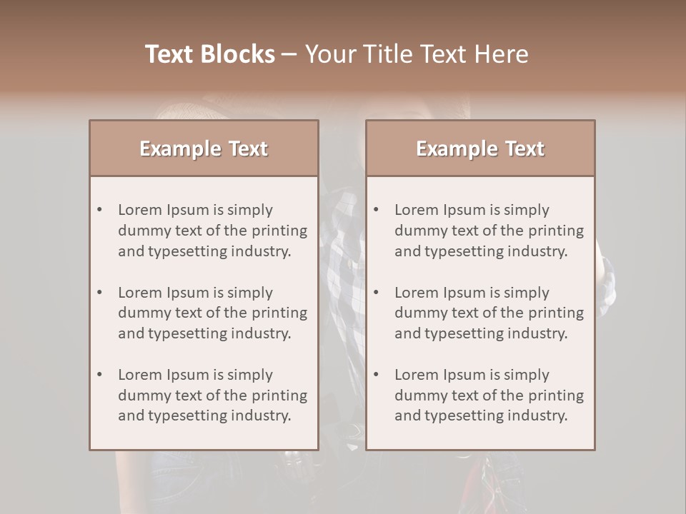 Gun Friendship Style PowerPoint Template