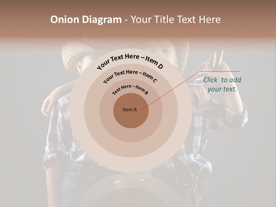 Gun Friendship Style PowerPoint Template