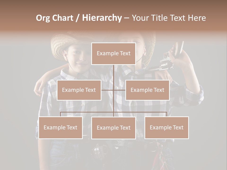 Gun Friendship Style PowerPoint Template