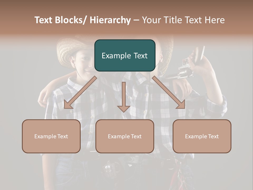 Gun Friendship Style PowerPoint Template