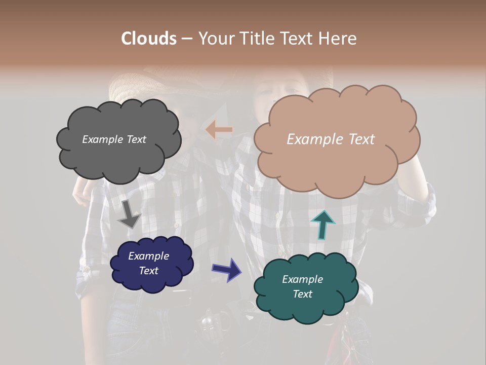 Gun Friendship Style PowerPoint Template