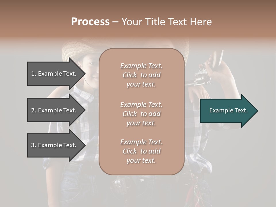 Gun Friendship Style PowerPoint Template