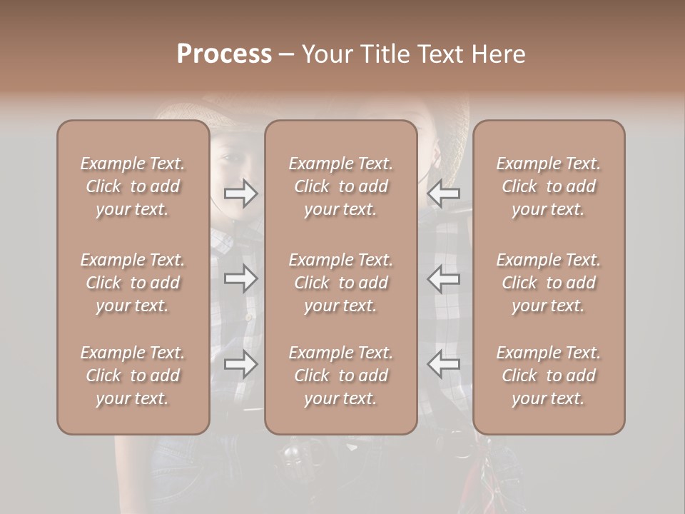 Gun Friendship Style PowerPoint Template