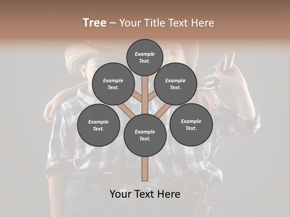 Gun Friendship Style PowerPoint Template