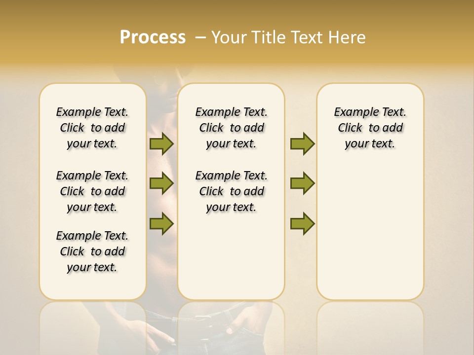 Texture Male Boy PowerPoint Template