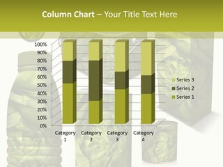 Vert Collection Conditionnement PowerPoint Template