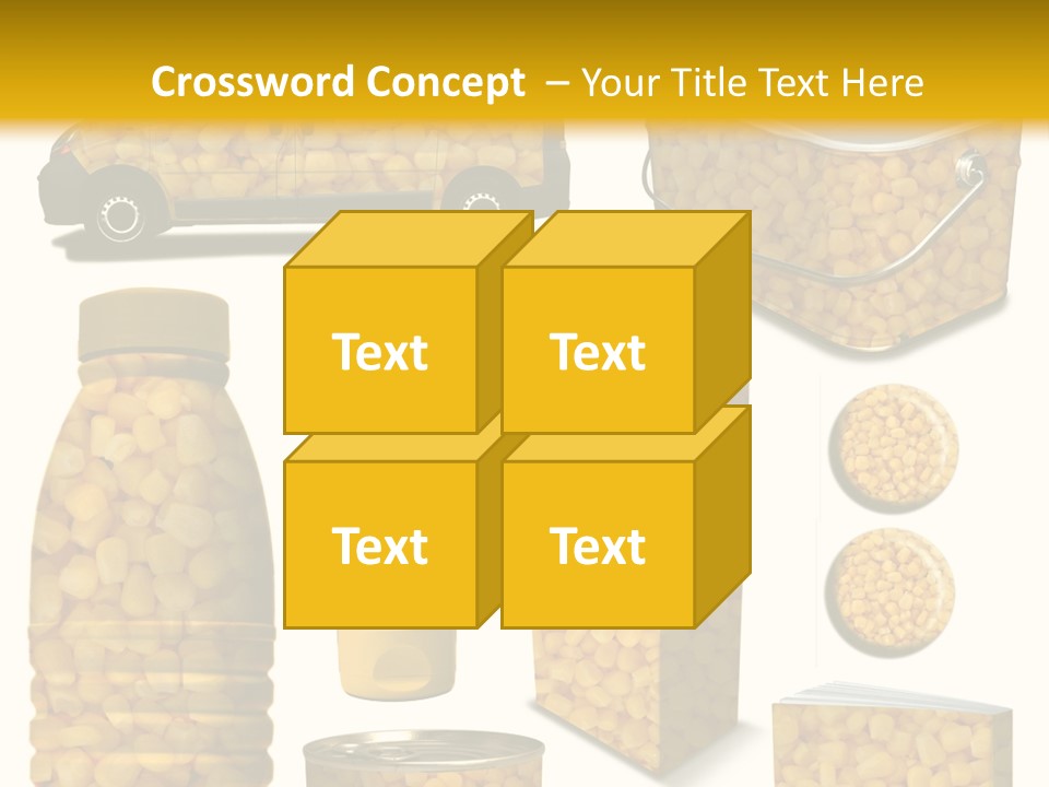 Boite De Conserve Collection Ingr PowerPoint Template