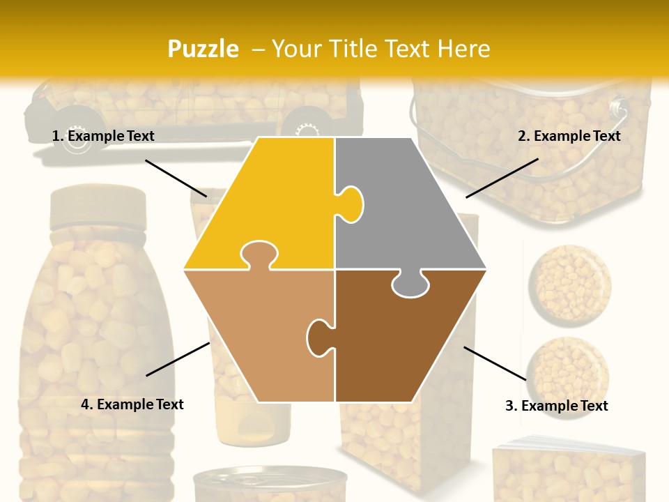 Boite De Conserve Collection Ingr PowerPoint Template