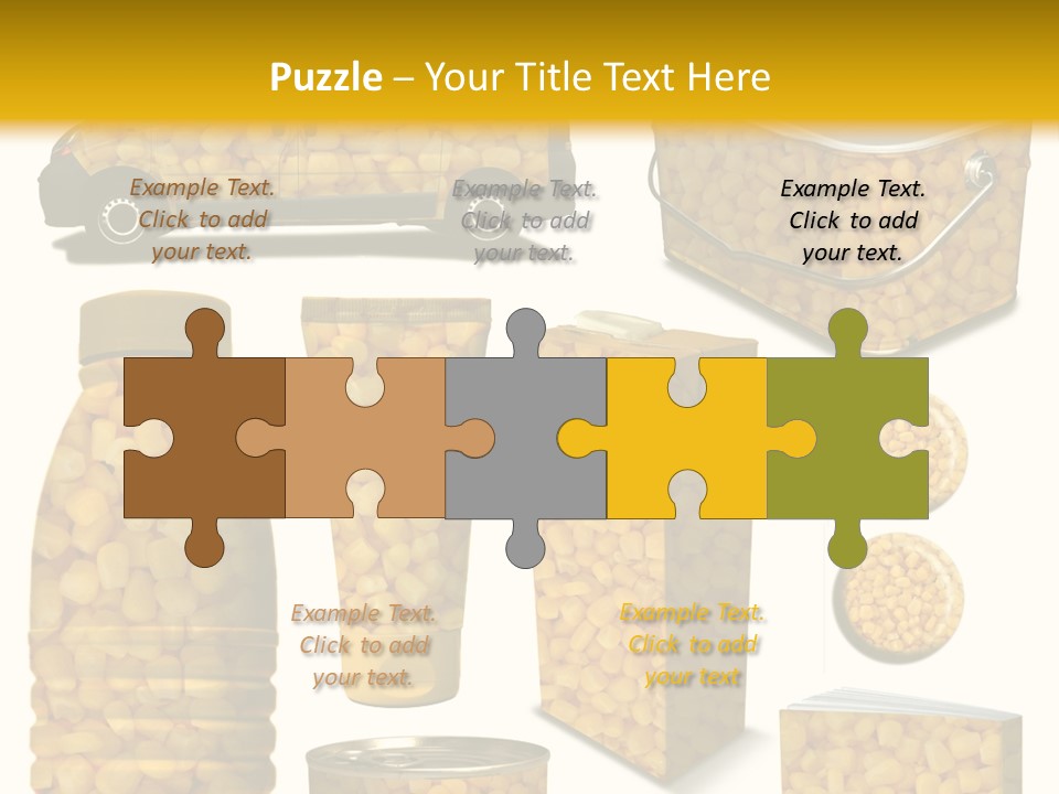 Boite De Conserve Collection Ingr PowerPoint Template