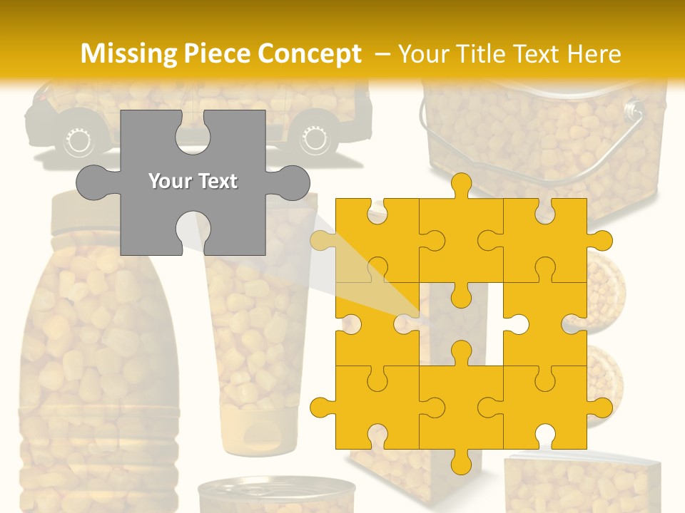 Boite De Conserve Collection Ingr PowerPoint Template