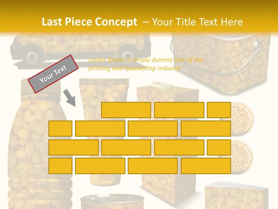 Boite De Conserve Collection Ingr PowerPoint Template