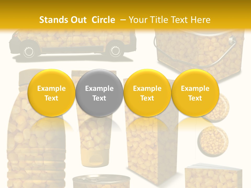 Boite De Conserve Collection Ingr PowerPoint Template