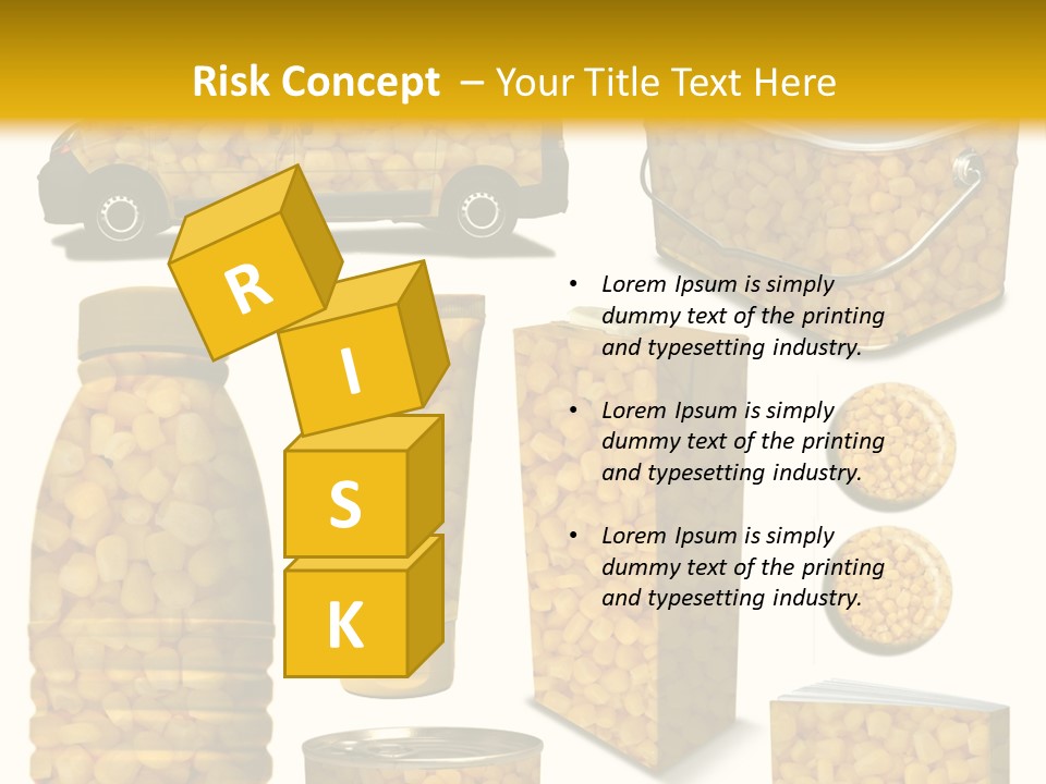 Boite De Conserve Collection Ingr PowerPoint Template